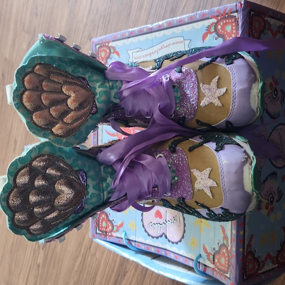 Irregular Choice Beach hi tops